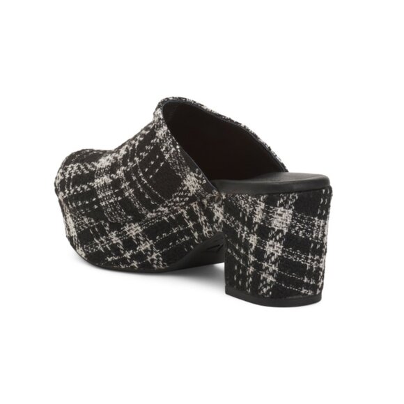 CHOCOLAT BLU Brown Multi Gertie Heeled Mules - Picture 2 of 2